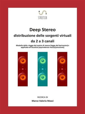 cover image of DEEP STEREO  Distribuzione delle sorgenti virtuali da 2 a 3 canali
